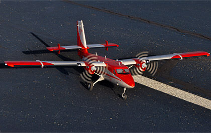 DHC-6 Twin Otter 1.4m BNF Basic with AS3X+ and SAFE Select