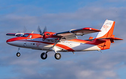 DHC-6 Twin Otter 1.4m BNF Basic with AS3X+ and SAFE Select