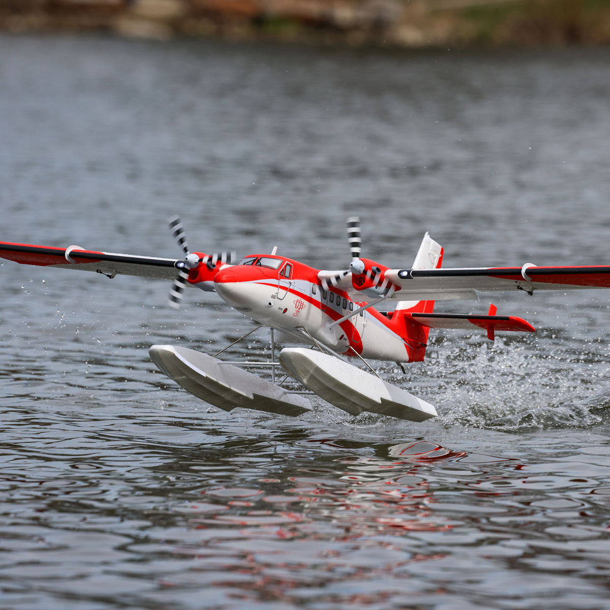 DHC-6 Twin Otter 1.4m PNP with Floats