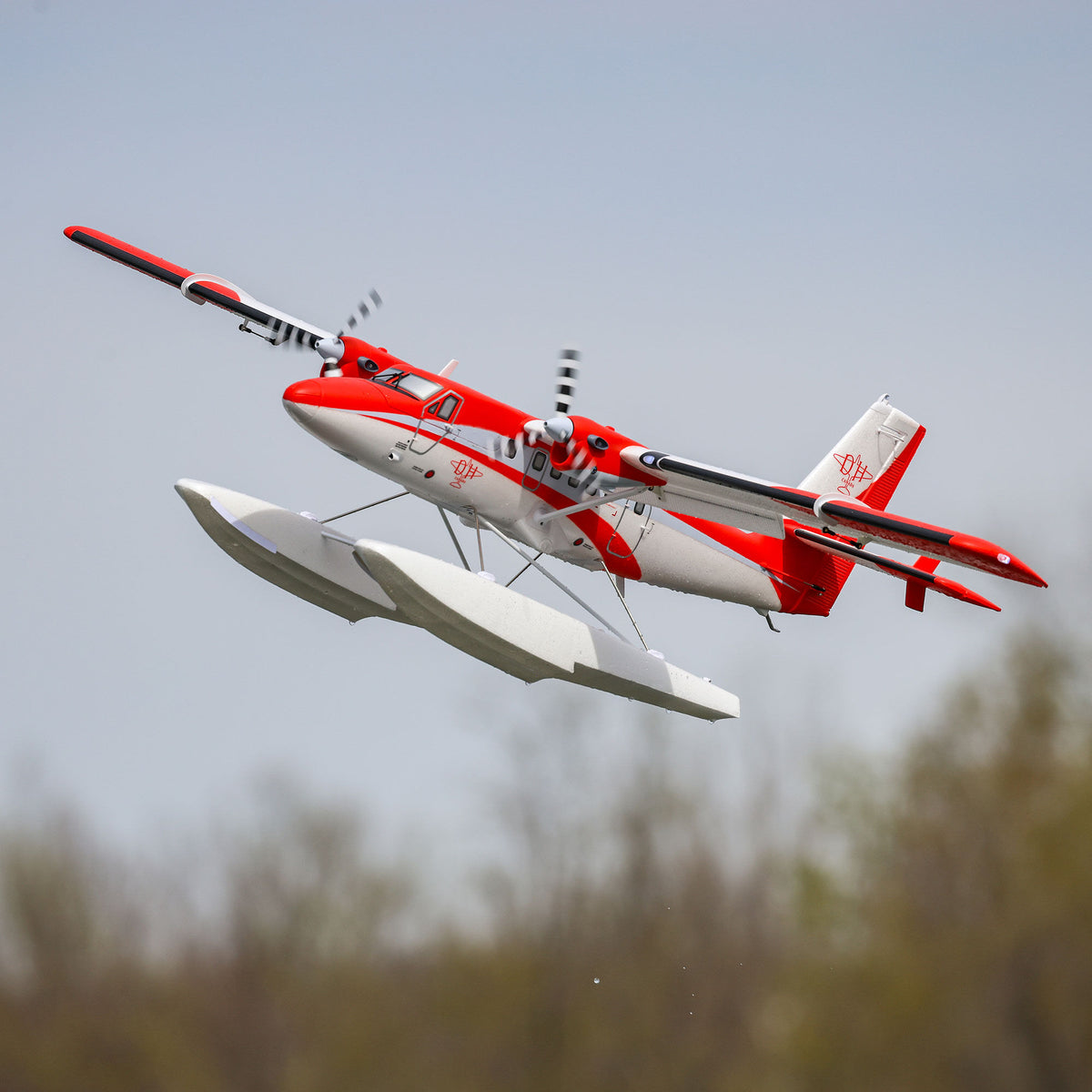 DHC-6 Twin Otter 1.4m PNP with Floats