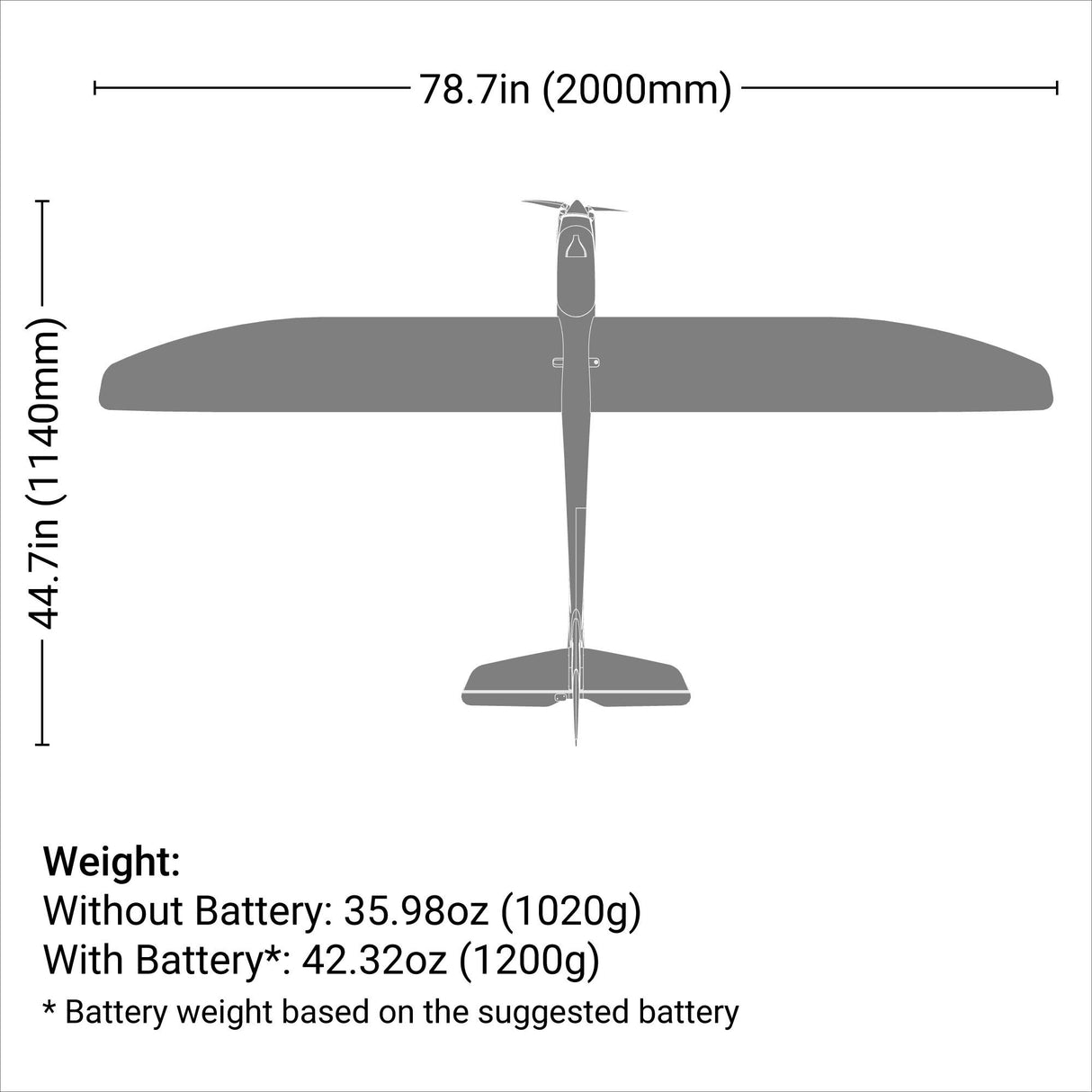 Night Radian 2.0m BNF Basic