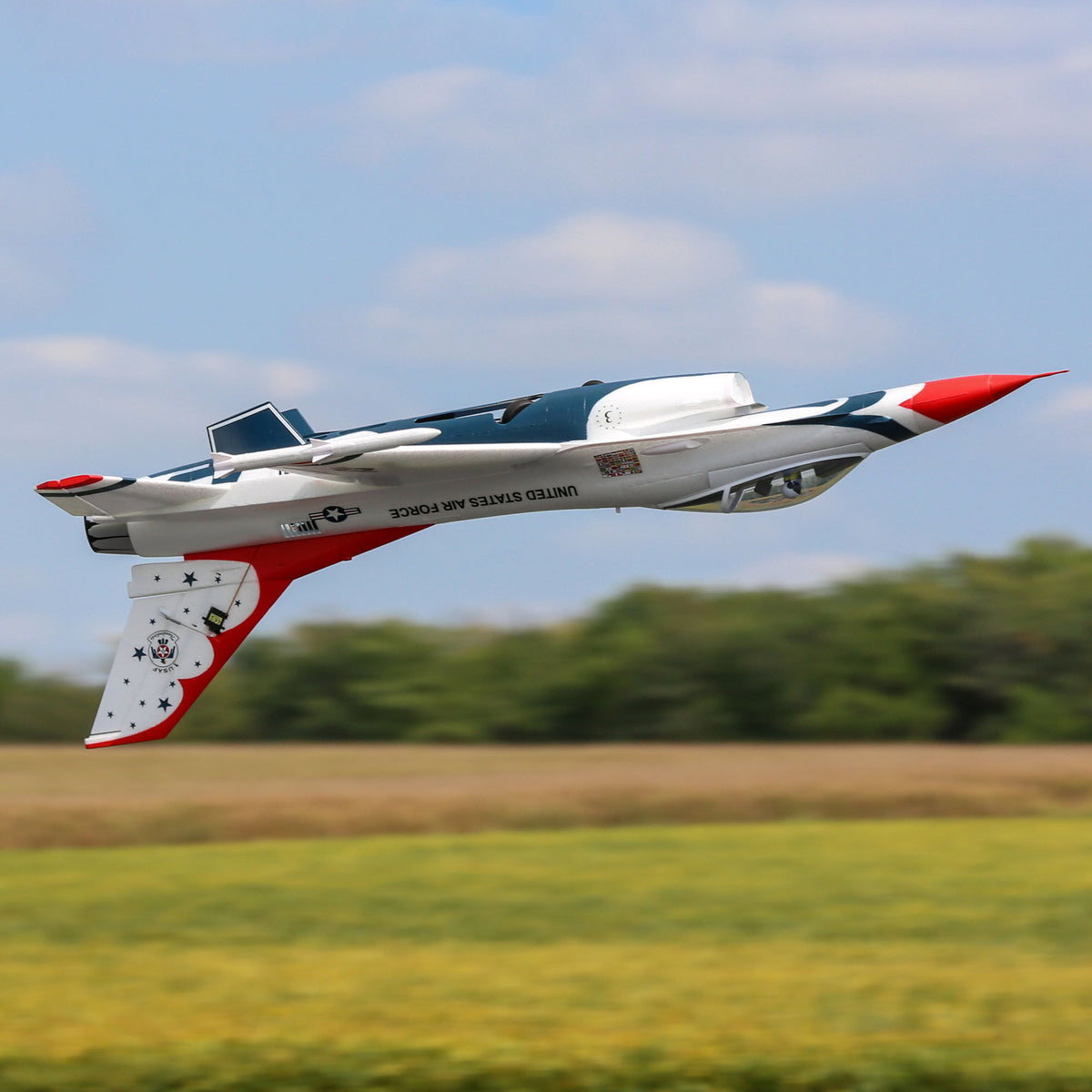 F-16 Thunderbirds 70mm EDF Jet BNF Basic-