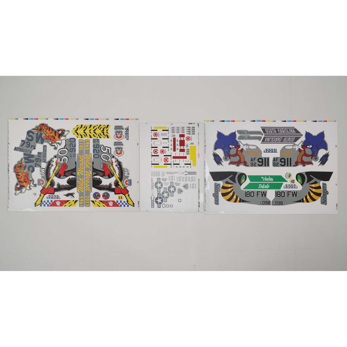 Decal Set: F-16 Falcon-Gray 80mm EDF-