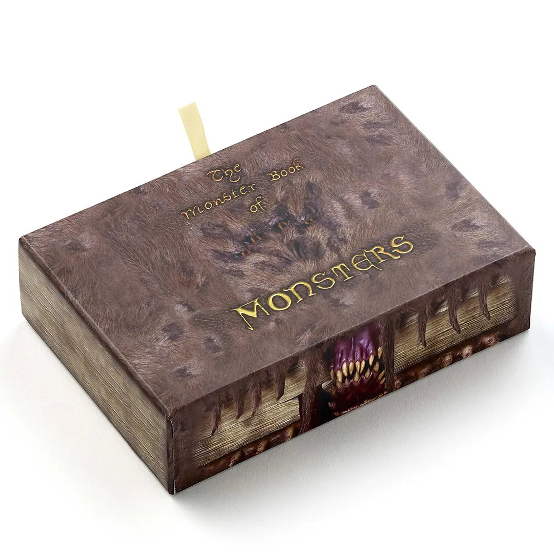 Monster book key ring and pin gift box