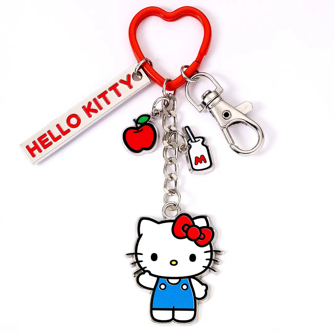 Keyring with Charms - Hello Kitty