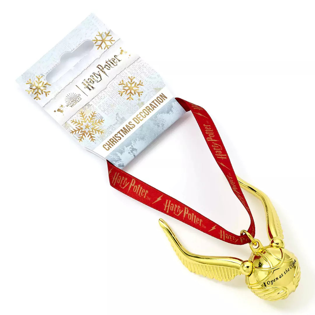 Golden snitch Christmas decoration - Harry Potter