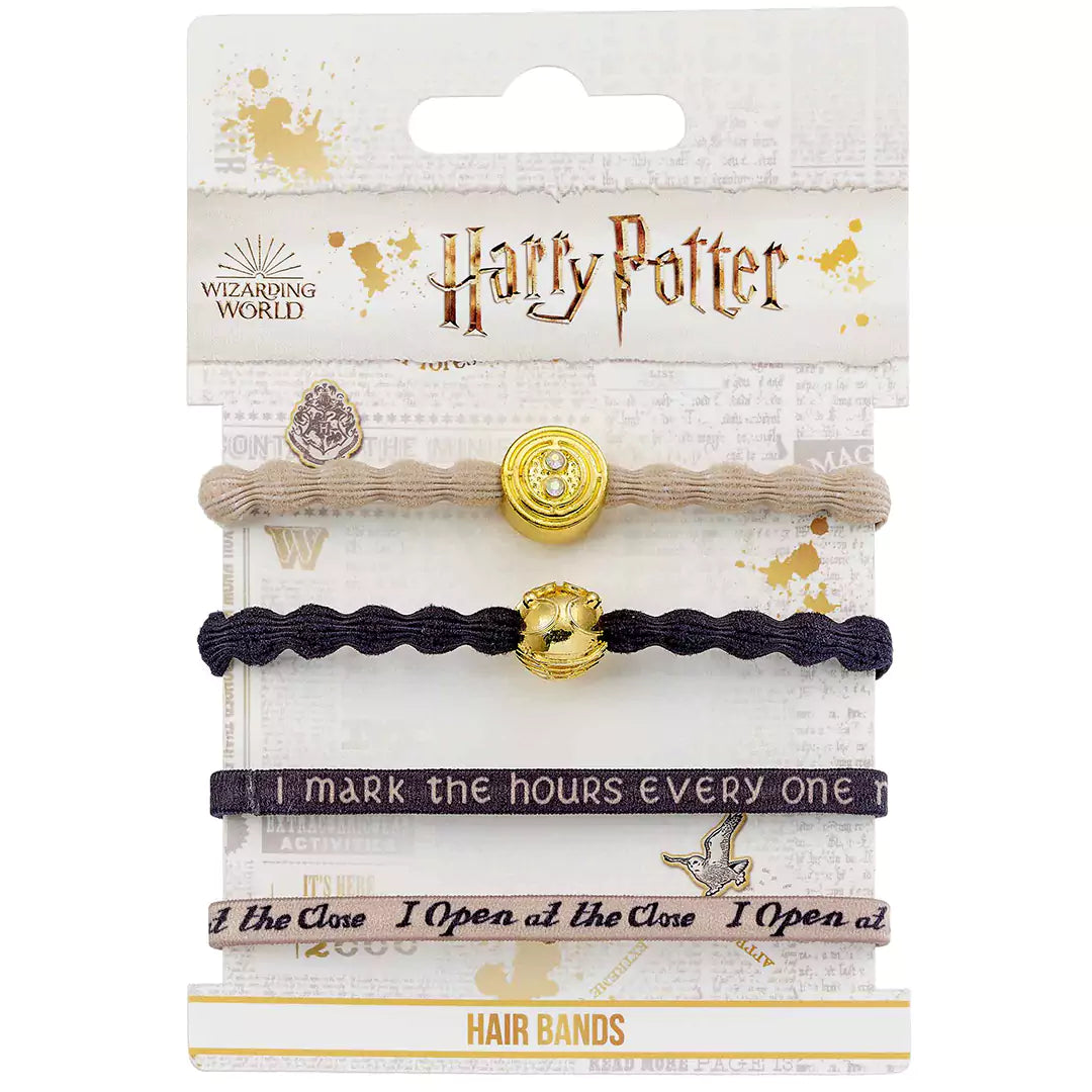Official Harry Potter Time Turner & Golden Snitch Hair Band Set