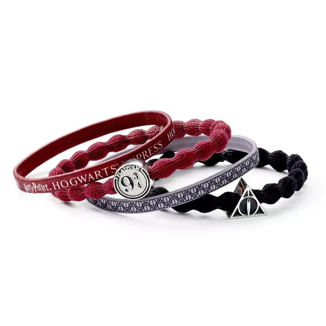 Official Harry Potter Platform 9 3/4 & Deathly Hallows Hair Band Set