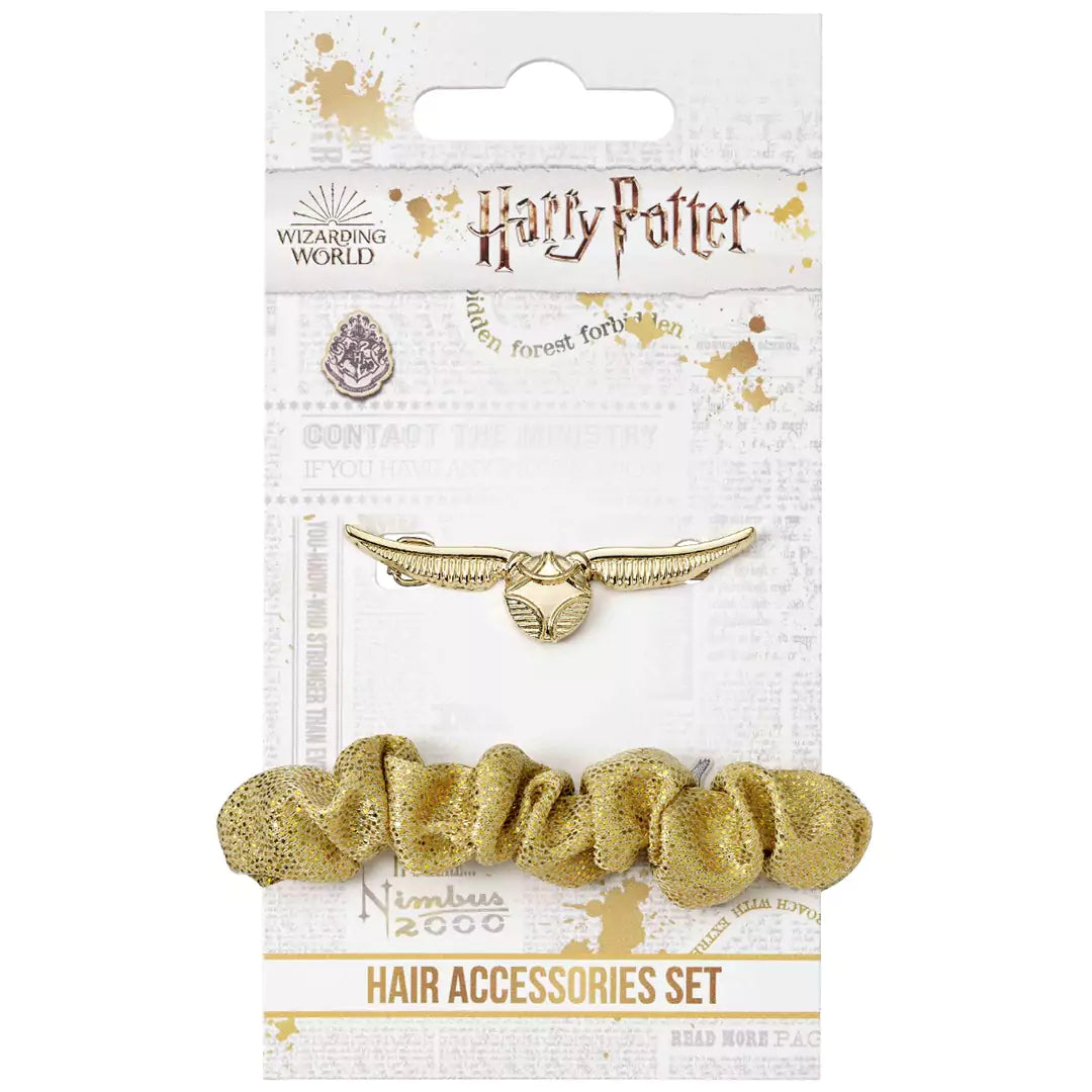 Golden Snitch Hair Accessory Set - Harry Potter