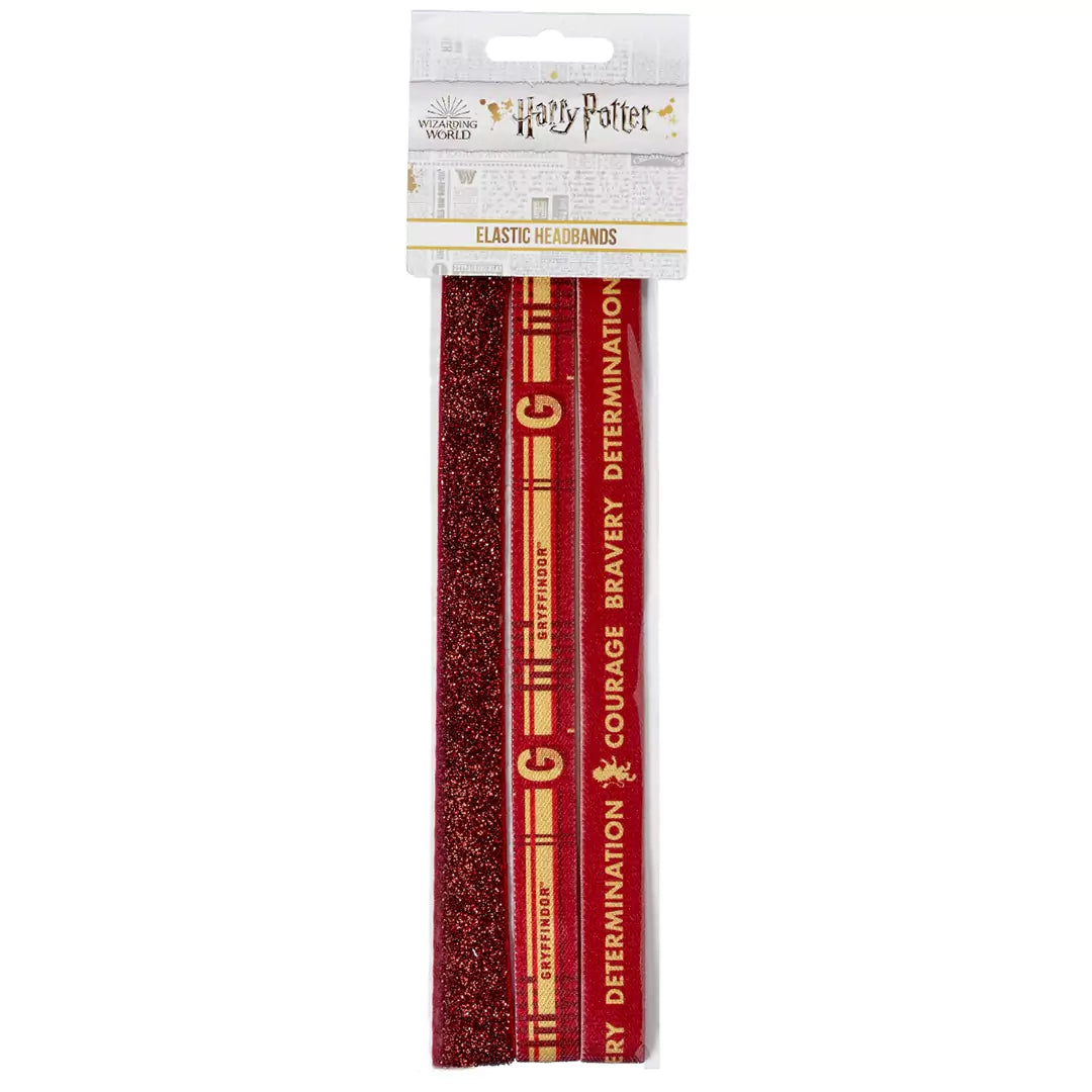 Gryffindor Elastic Headband Set - Harry Potter