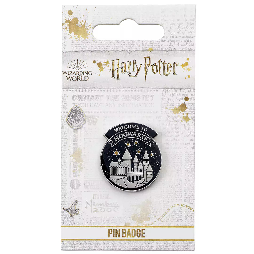 Welcome to Hogwarts pin badge - Harry Potter