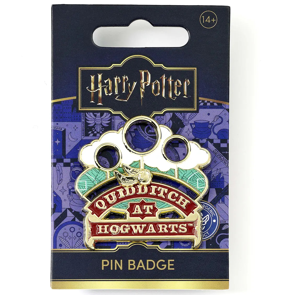 Quidditch Golden Snitch Pin Badge - Harry Potter