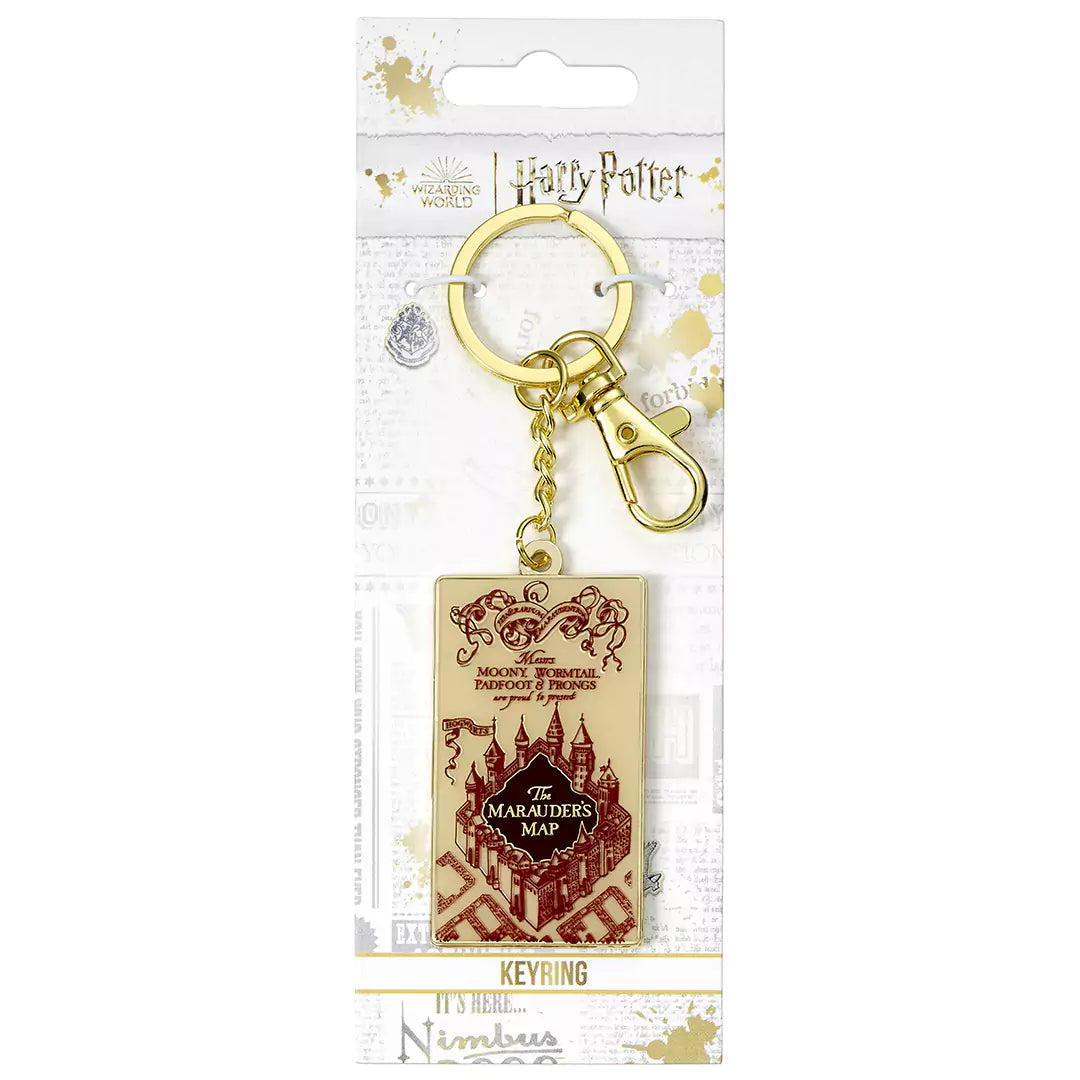 Marauder’s map keyring - Harry Potter