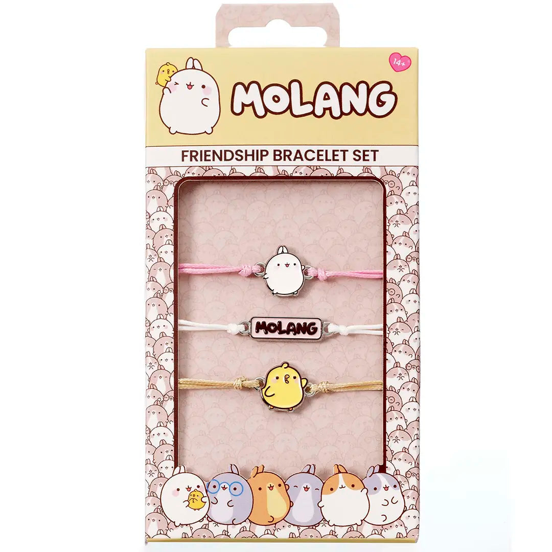 Friendship Bracelet Set - Molang and Piu Piu