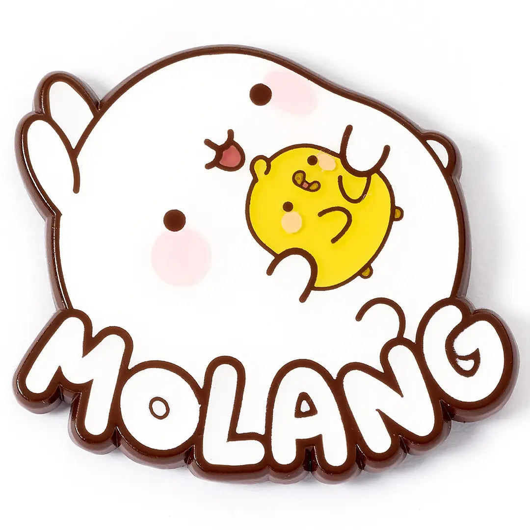 Pin Badge - Molang and Piu Piu logo