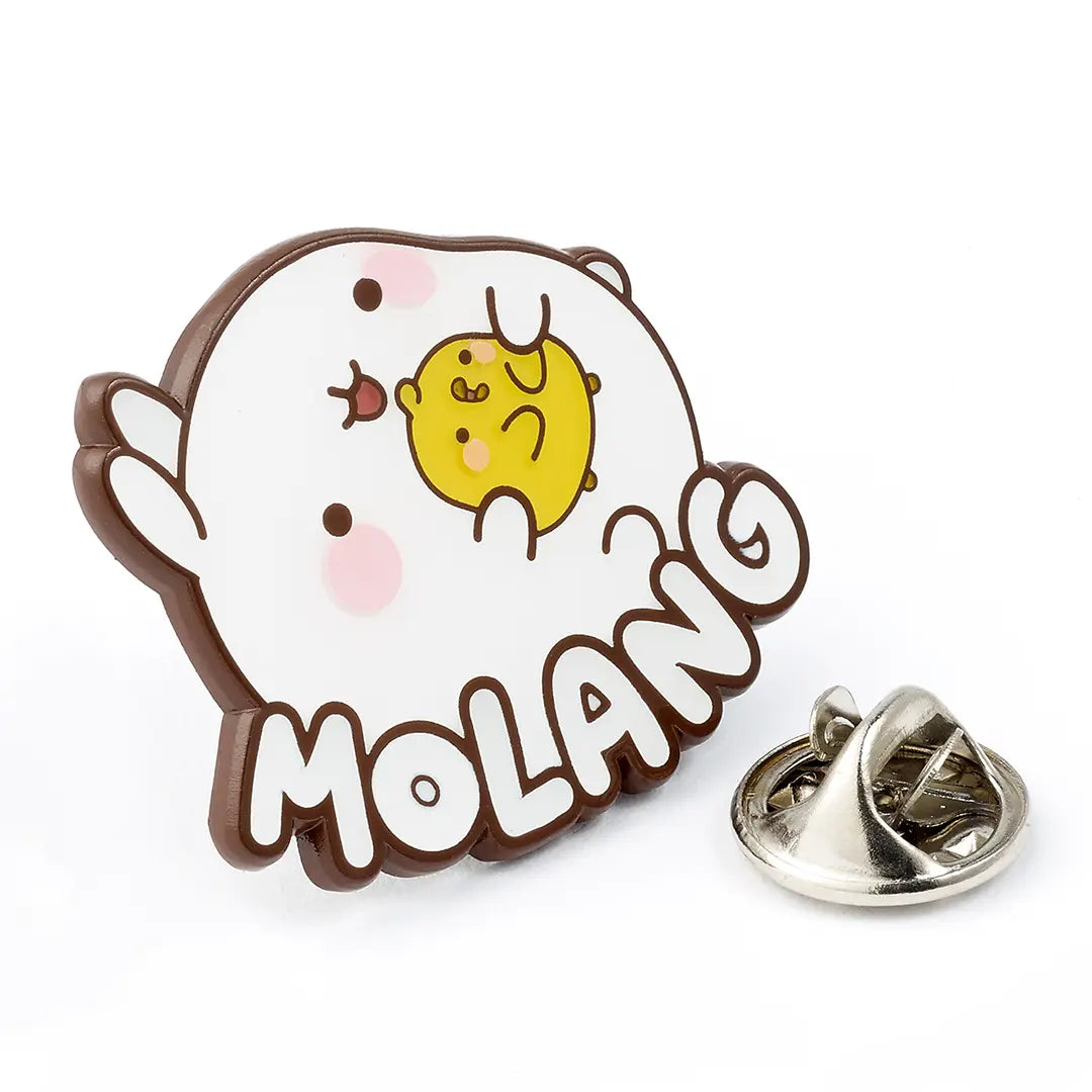 Pin Badge - Molang and Piu Piu logo