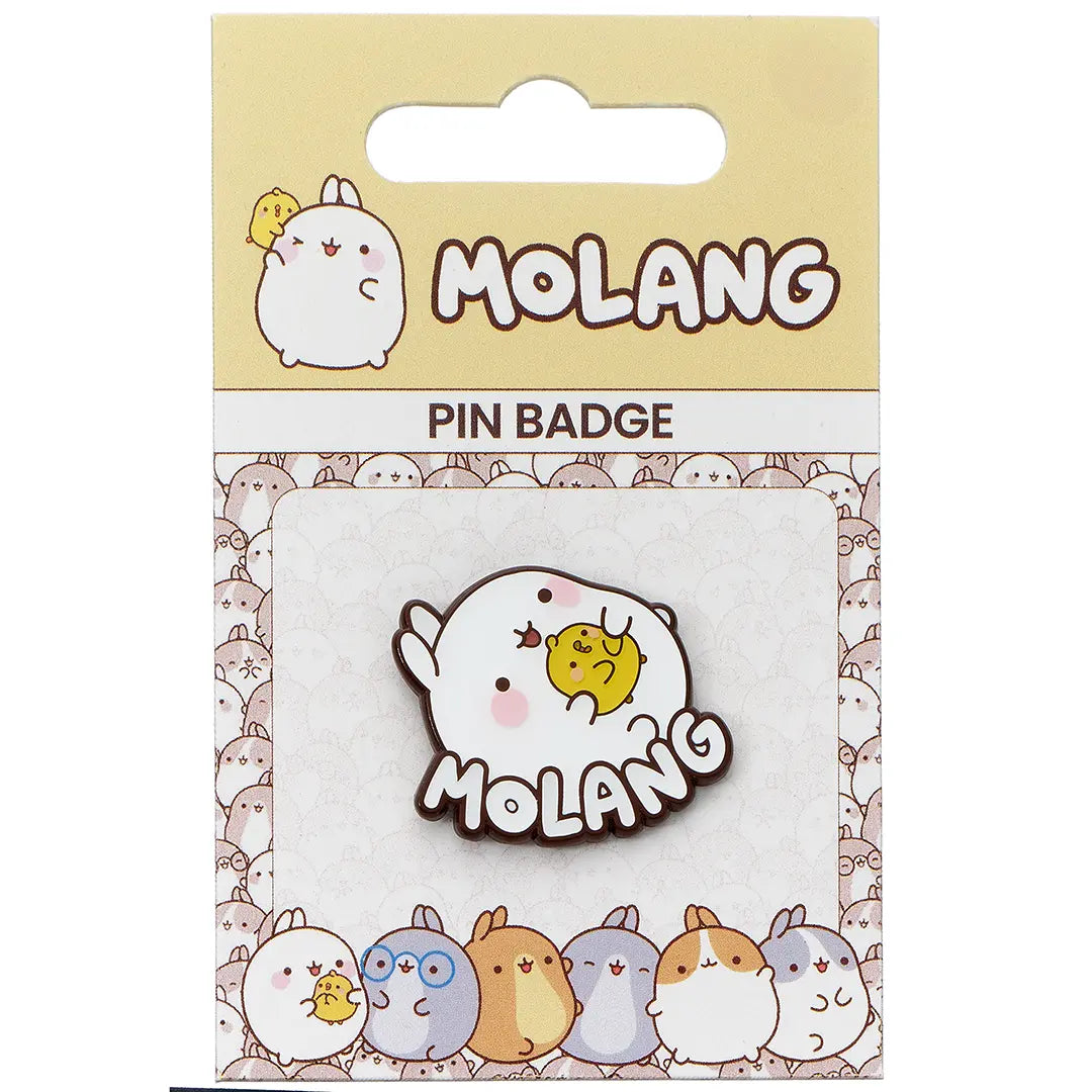 Pin Badge - Molang and Piu Piu logo