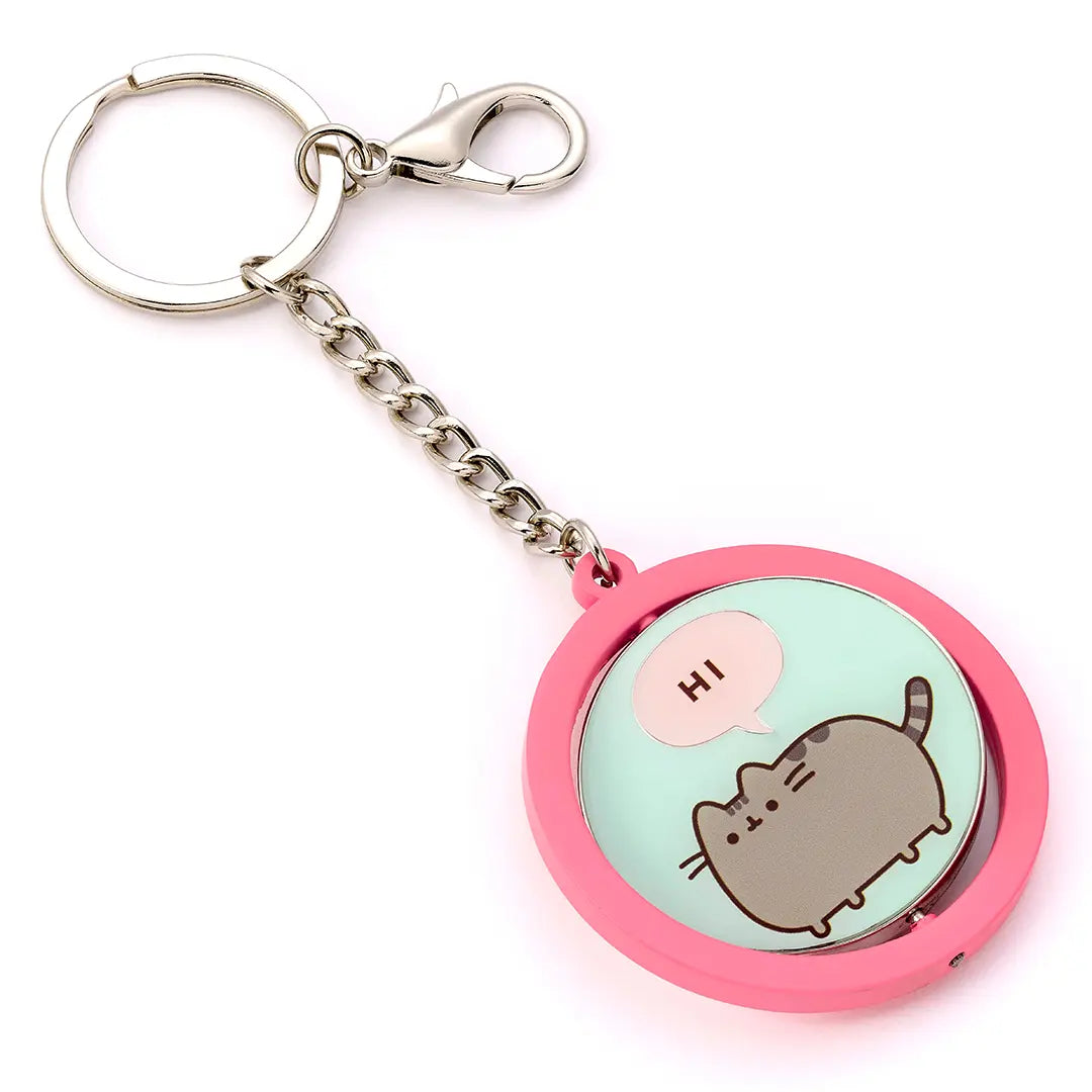 Pusheen the cat Hi Bye keyring - Pusheen