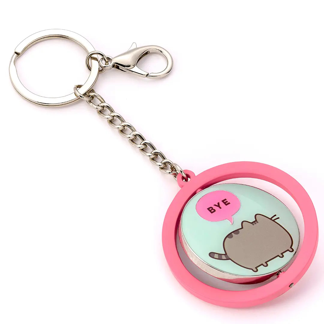 Pusheen the cat Hi Bye keyring - Pusheen
