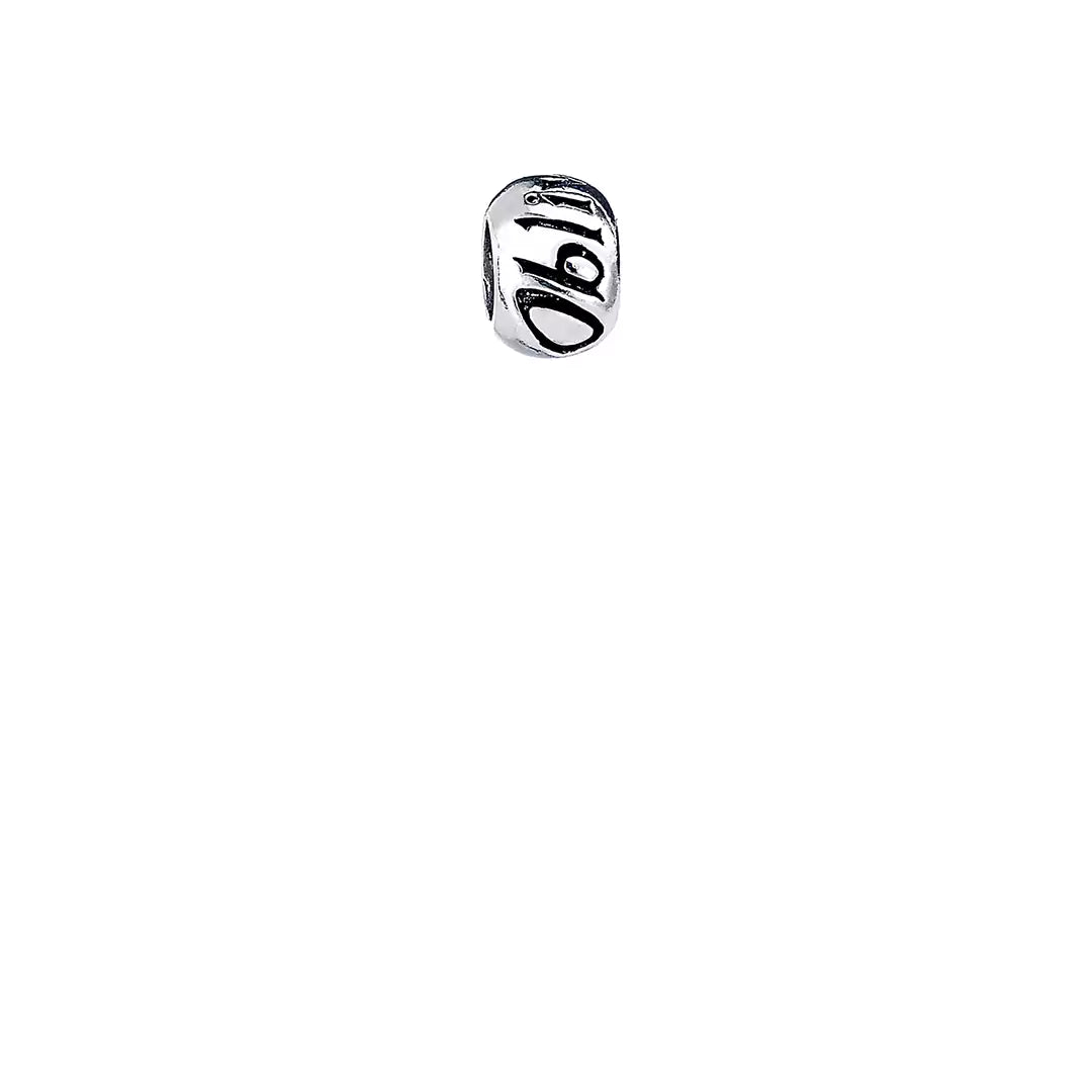 Sterling Silver Spell Bead - Obliviate - Harry Potter