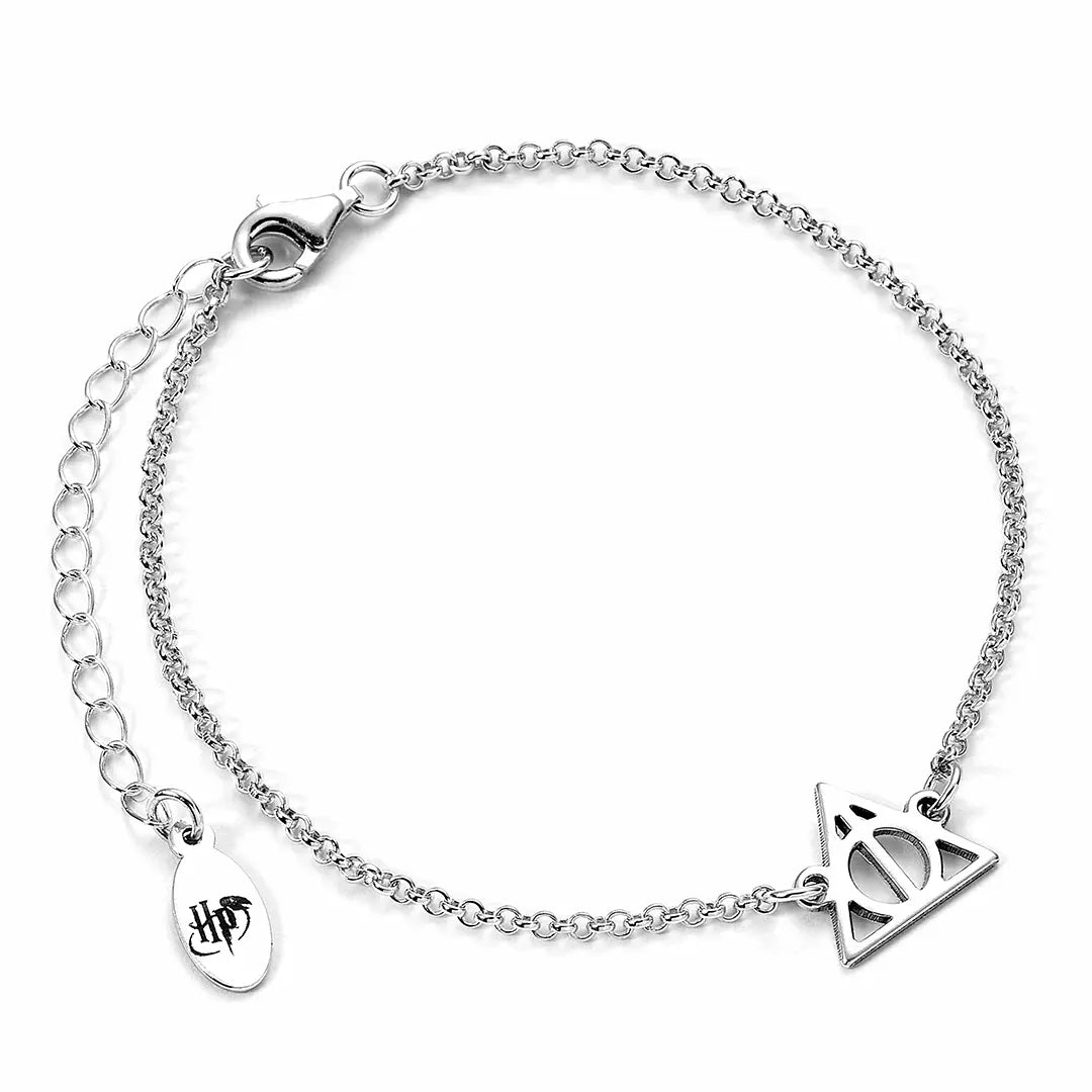 Sterling silver Deathly Hallows Charm bracelet - Harry Potter