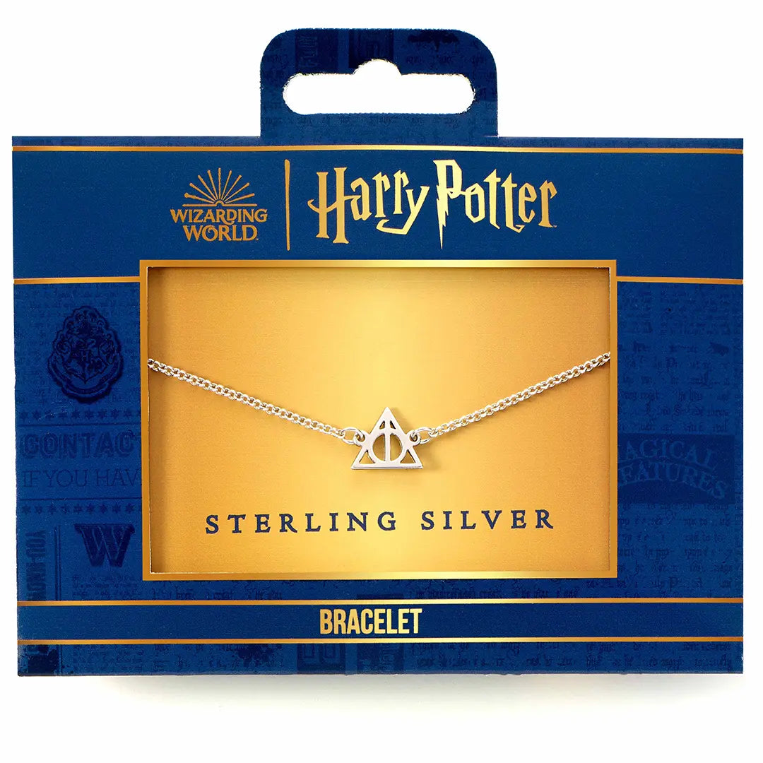 Sterling silver Deathly Hallows Charm bracelet - Harry Potter
