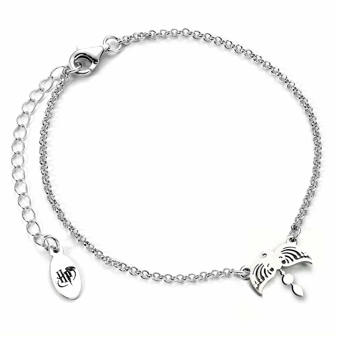 Sterling silver Ravenclaw Diadem Cham Bracelet - Harry Potter