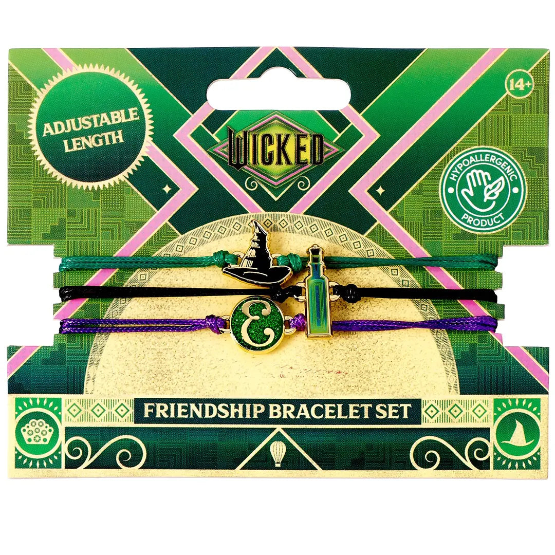Elphaba Friendship Bracelet Set - Wicked