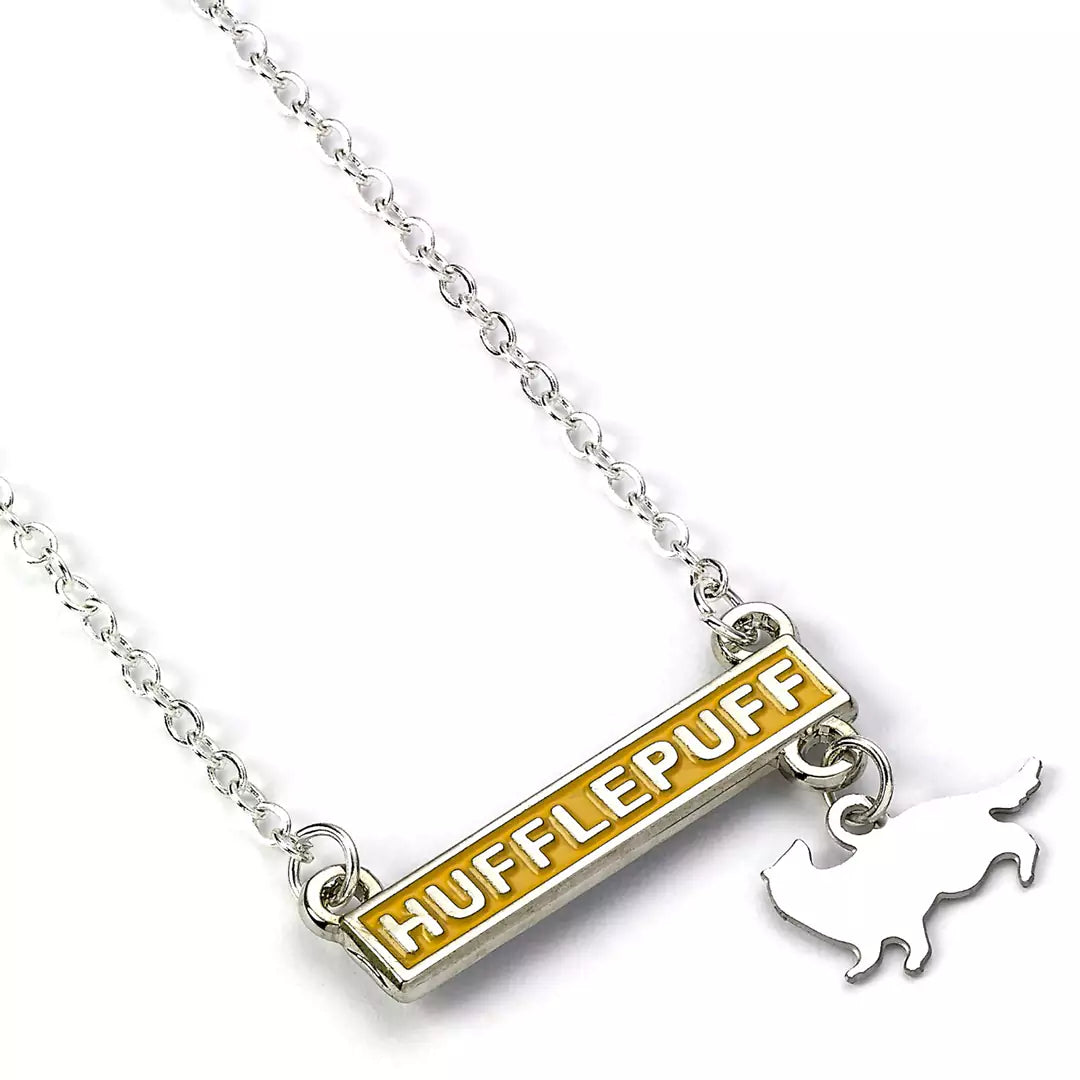 Hufflepuff plaque Necklace - Harry Potter
