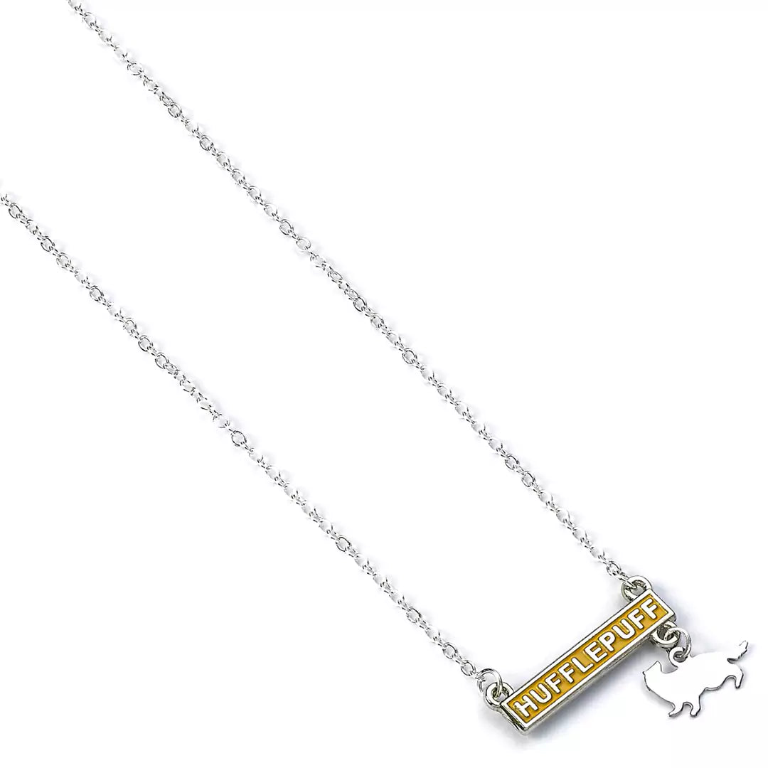 Hufflepuff plaque Necklace - Harry Potter