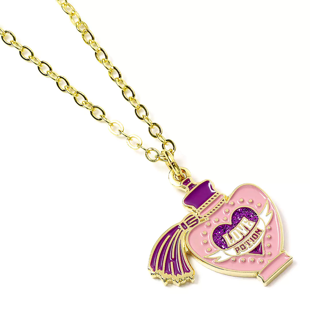 Gold Plated Love Potion Necklace - Harry Potter