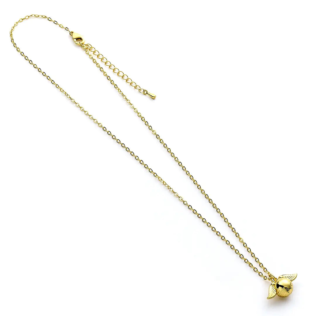 Golden Snitch Gold Necklace - Harry Potter