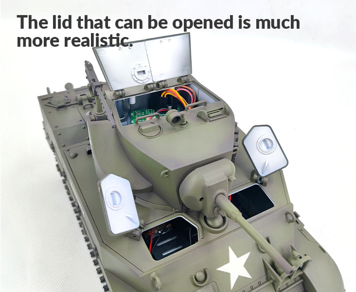 M5A1 Stuart RC Tank 1/16