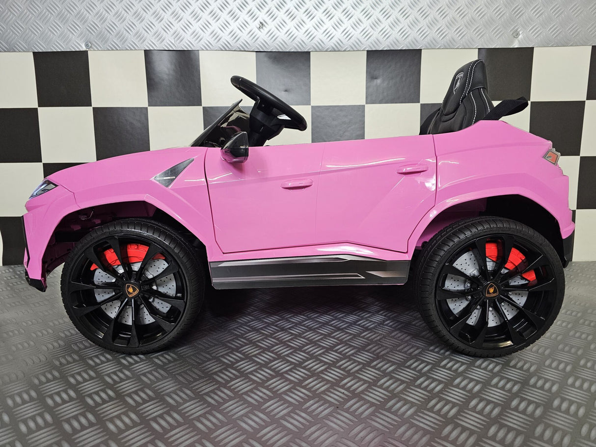 Batteri børnebil Lamborghini Urus pink 12 volt