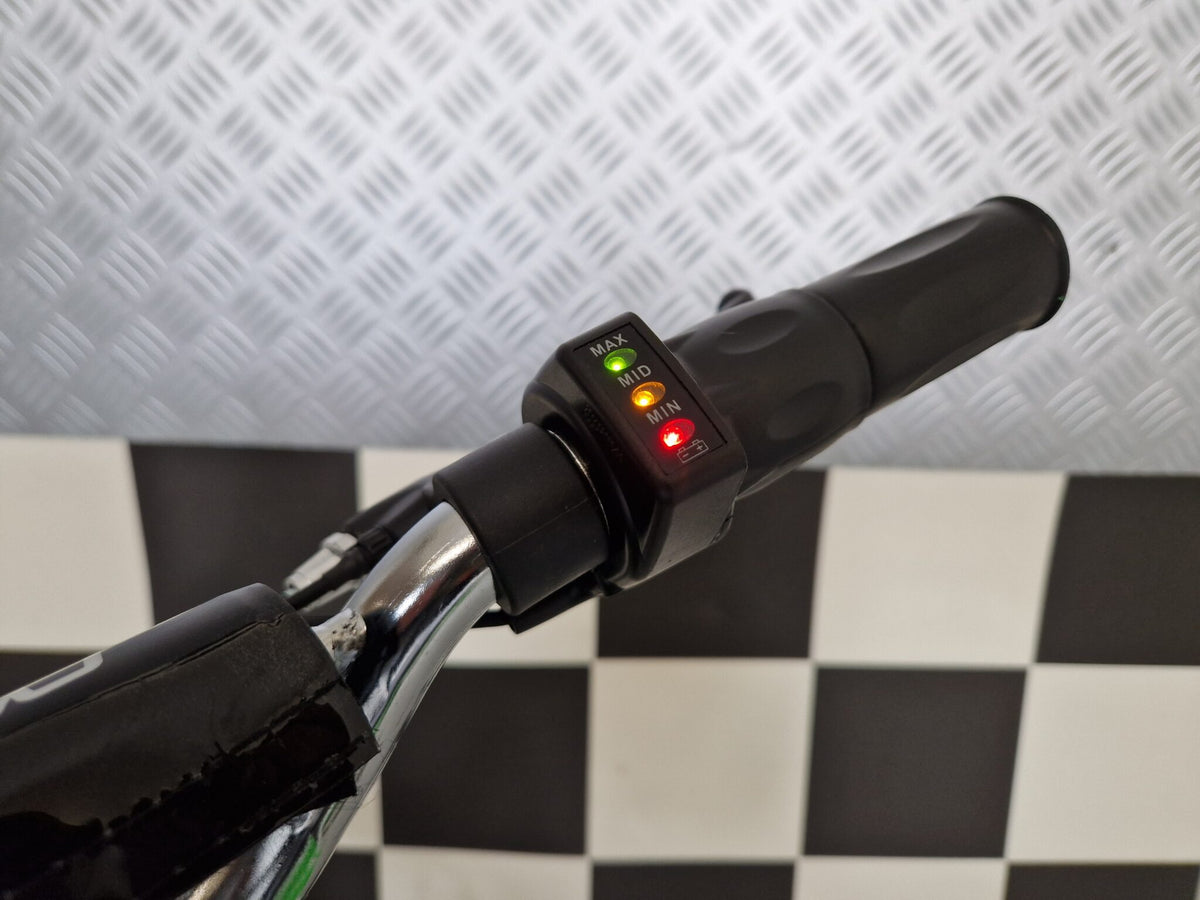 Elektrisk crossmotorcykel 36V för barn – grön