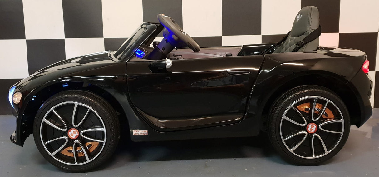Bentley børnebil EXP 12 volt sort