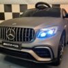 Mercedes-Benz GLC 63 AMG 12V elbil för barn – matt grå