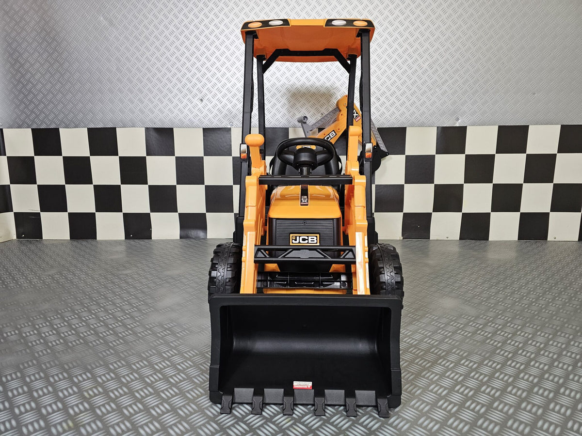 JCB Sitemaster 12V barntraktor med tak