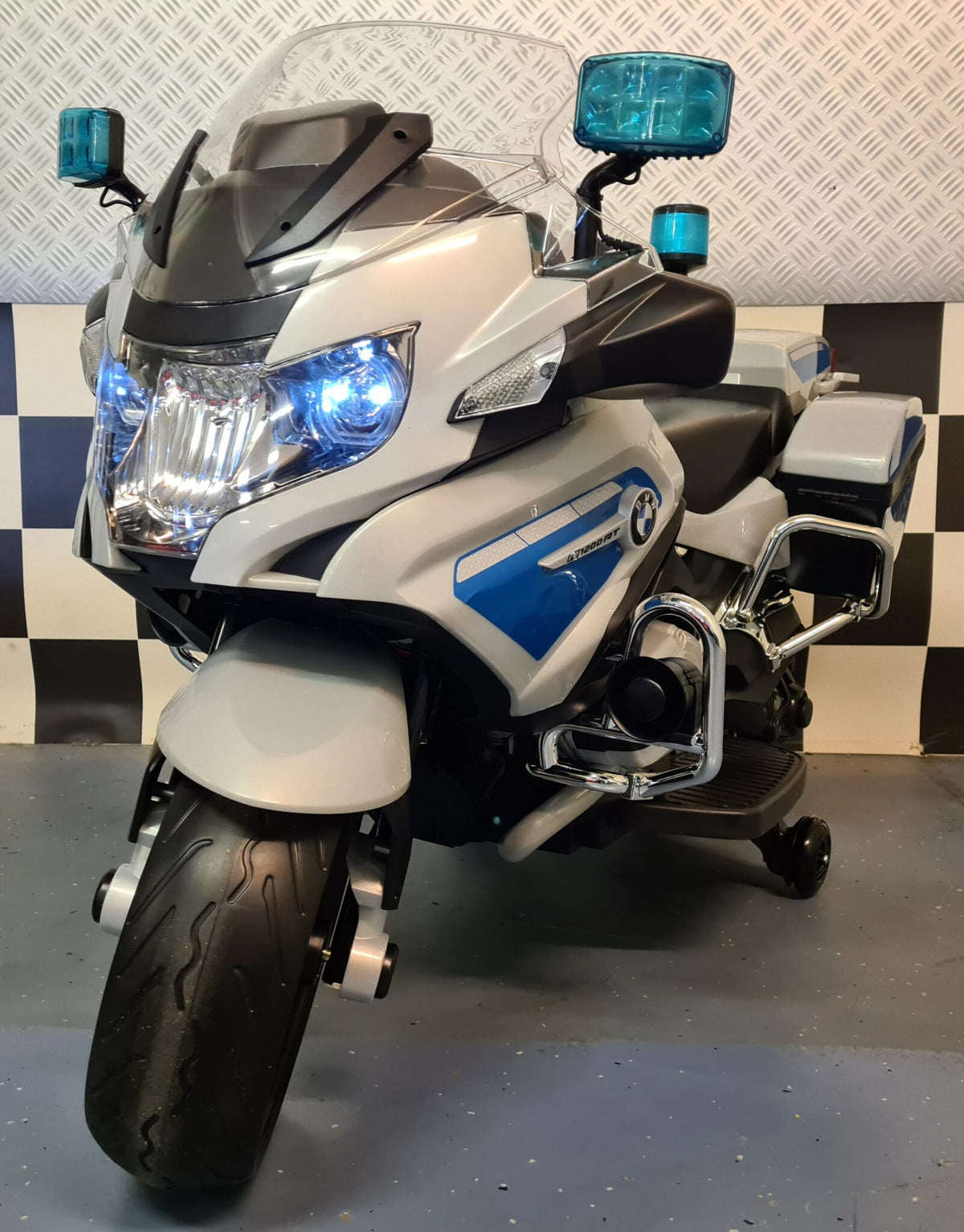 BMW R1200 polismotorcykel för barn