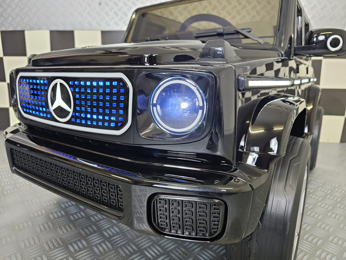 Børnebil Mercedes EQG sort 12 volt