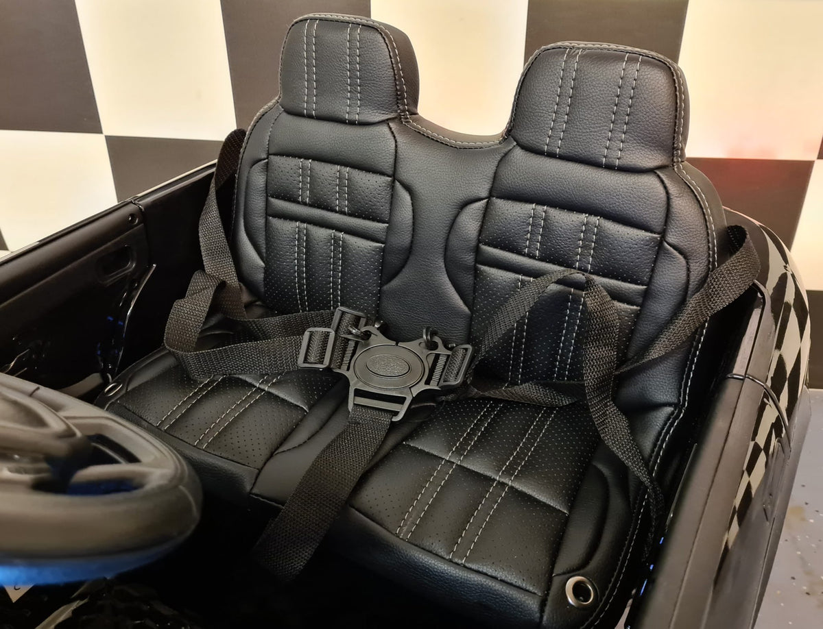 Range Rover Evoque 4x4 12V elbil til børn – 1 person, sort