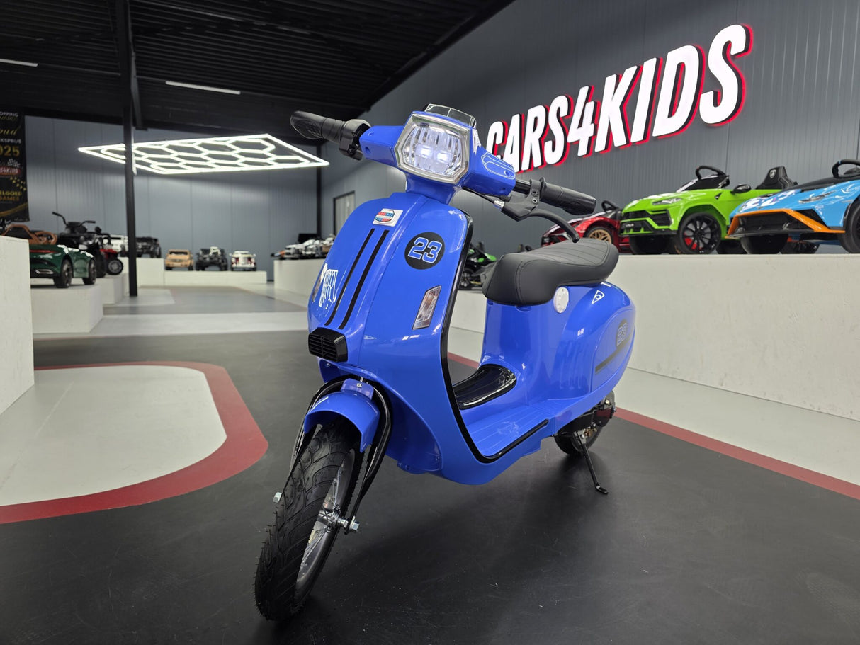 Barnscooter 24V – 1 person, blå