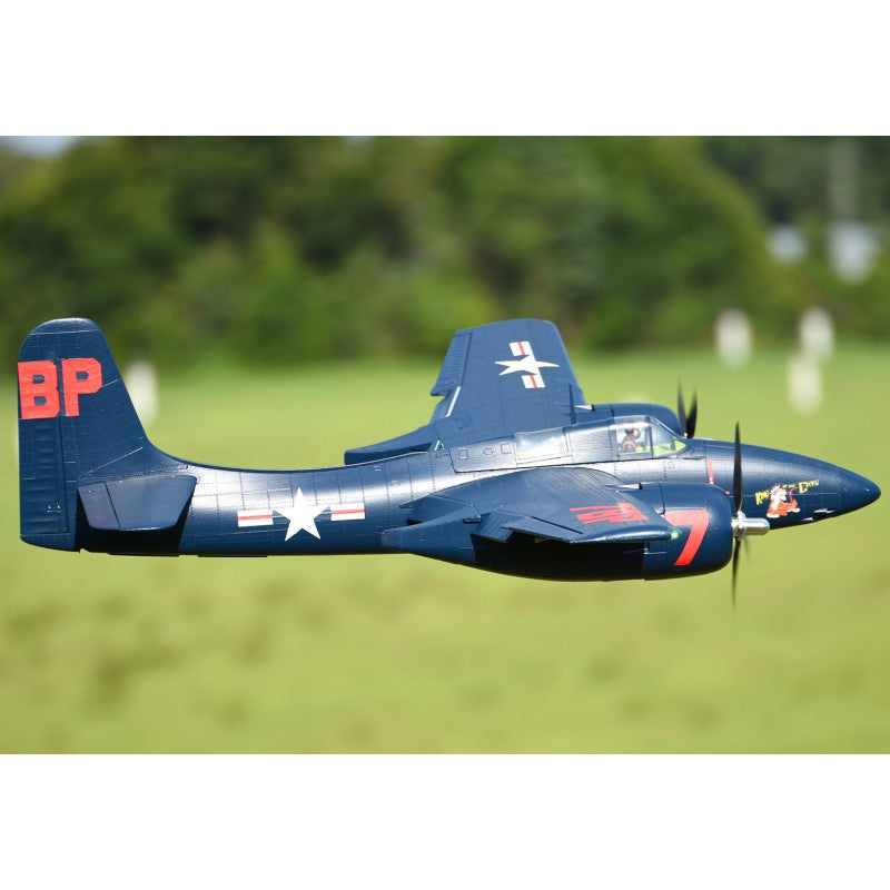 1/9 Plane 1700mm F7F Tigercat Blue PNP kit