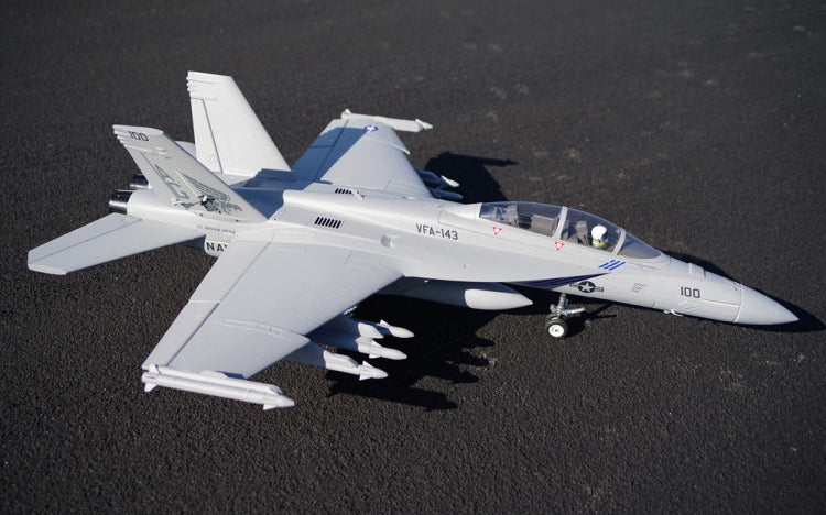 F/A-18F V2 Grey 70mm Fan PNP