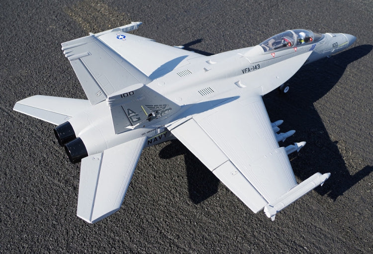 F/A-18F V2 Grey 70mm Fan PNP
