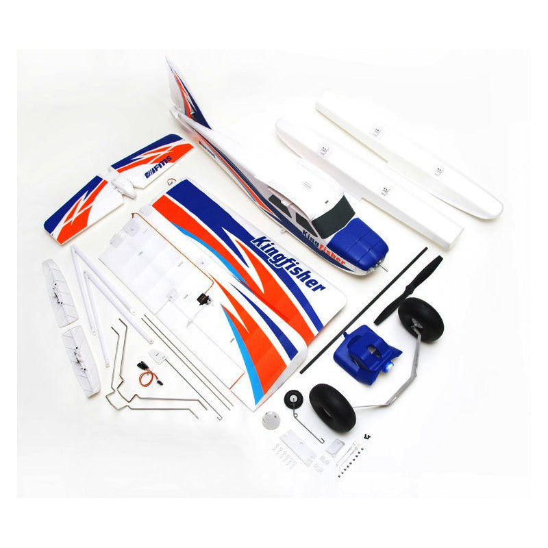 1/7 Plane 1400mm Kingfisher PNP kit with Floats & Skis w/ reflex syst