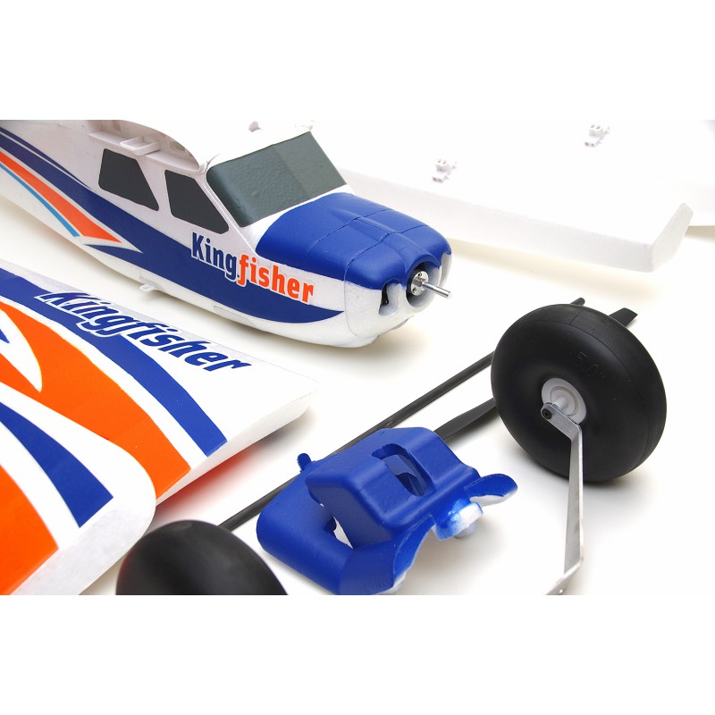 1/7 Plane 1400mm Kingfisher PNP kit with Floats & Skis w/ reflex syst