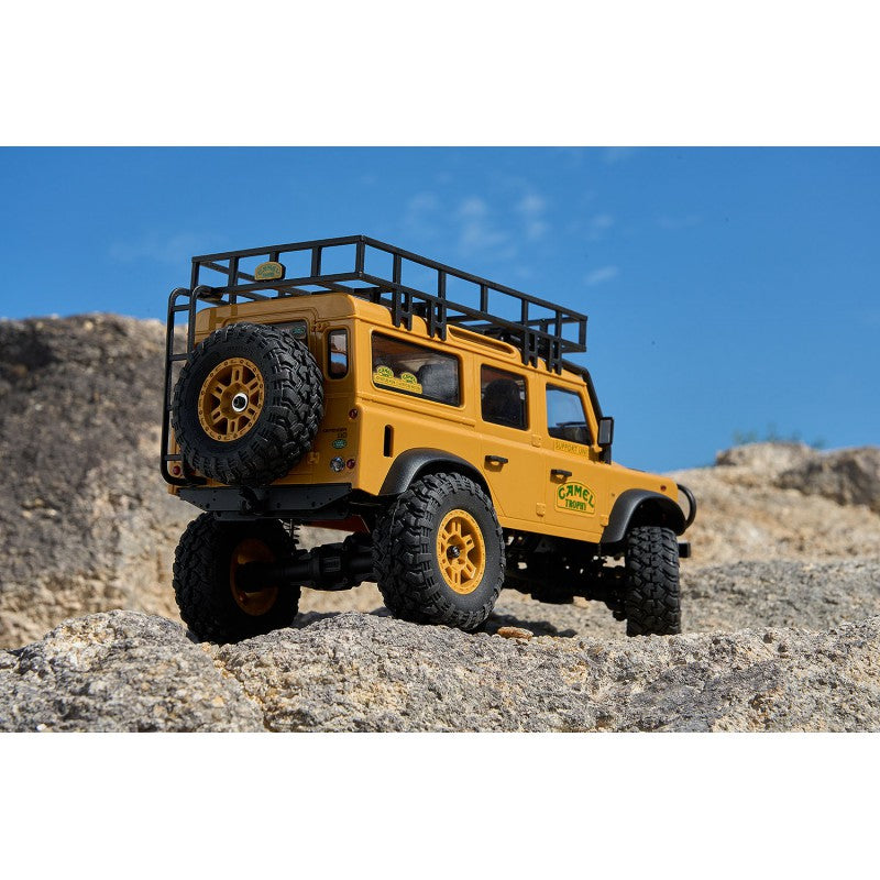 1/24 Land rover Defender 110 FCX24M crawler RTR kit - camel Trophy