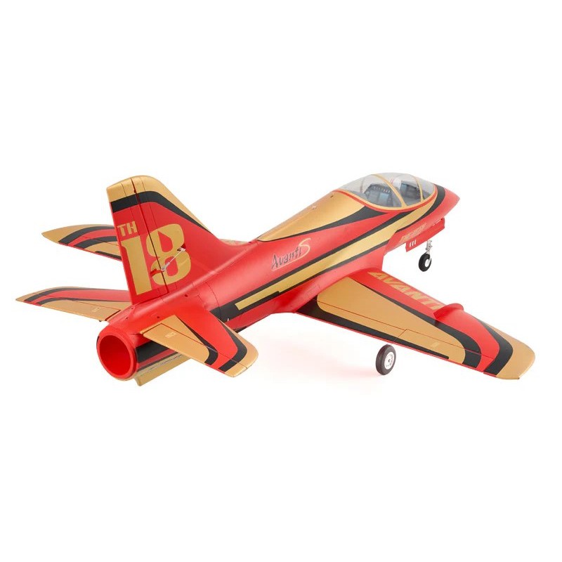 1/10 Jet 90mm EDF Avanti PNP - Red