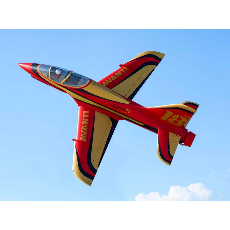 1/10 Jet 90mm EDF Avanti PNP - Red